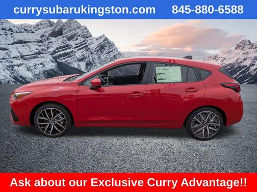 Pure Red 2026 Subaru Impreza Sport