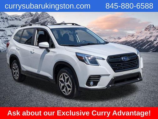 Crystal White Pearl 2023 Subaru Forester Premium