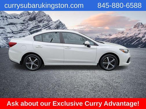 Crystal White Pearl 2023 Subaru Impreza Premium