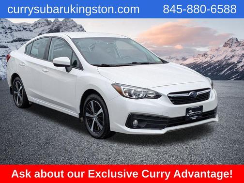 Crystal White Pearl 2023 Subaru Impreza Premium