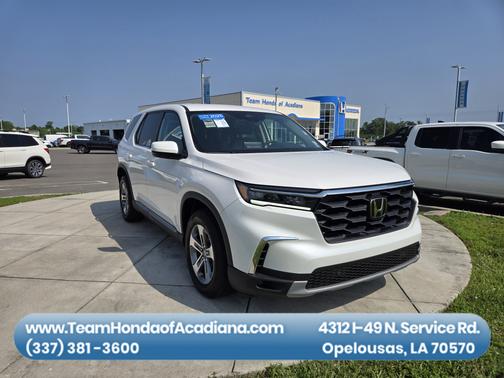 Platinum White Pearl 2025 Honda Pilot