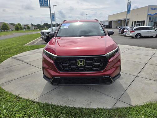 Radiant Red Metallic 2025 Honda CR-V Hybrid