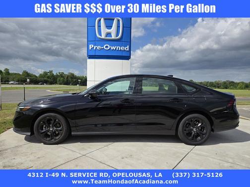 Crystal Black Pearl 2025 Honda Accord