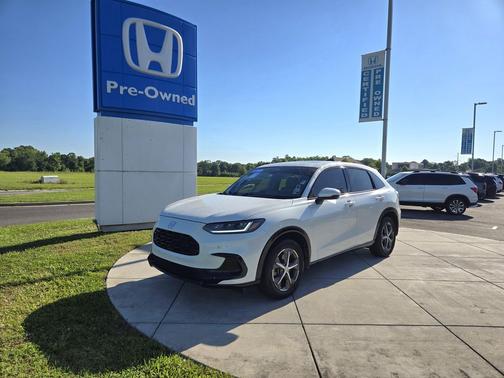 Platinum White Pearl 2024 Honda HR-V EX-L