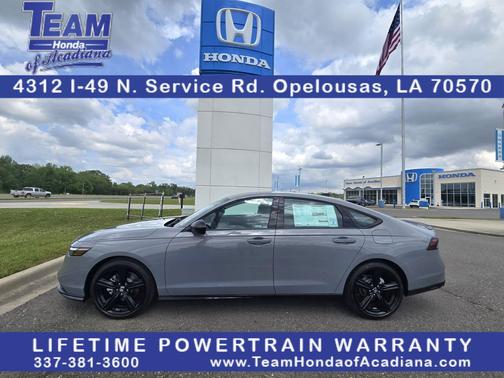 Urban Gray Pearl 2026 Honda Accord Hybrid Sport-L