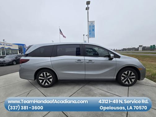 Gray 2025 Honda Odyssey EX-L