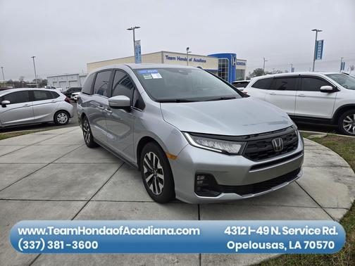 Gray 2025 Honda Odyssey EX-L