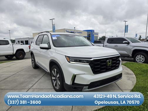 Platinum White Pearl 2025 Honda Pilot