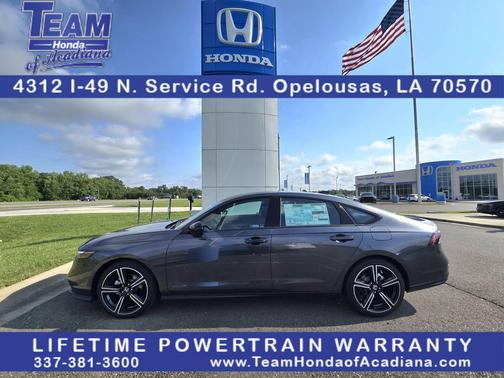 Meteorite Gray Metallic 2026 Honda Accord SE