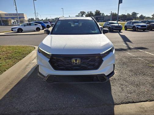 Platinum White Pearl 2026 Honda CR-V Hybrid Sport-L FWD