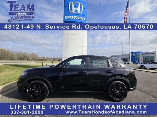 Crystal Black Pearl 2026 Honda HR-V AWD Sport