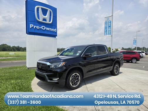 Crystal Black Pearl 2024 Honda Ridgeline