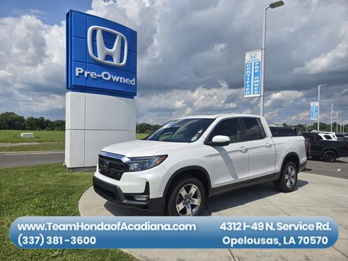 Platinum White Pearl 2025 Honda Ridgeline