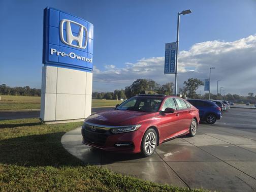 Radiant Red Metallic 2019 Honda Accord Hybrid EX-L