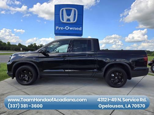 Crystal Black Pearl 2023 Honda Ridgeline