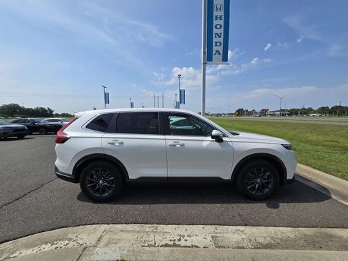 Platinum White Pearl 2026 Honda CR-V EX-L 2WD