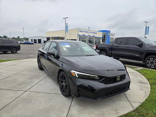 Crystal Black Pearl 2025 Honda Civic Hybrid
