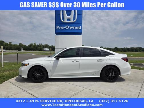 Platinum White Pearl 2026 Honda Civic