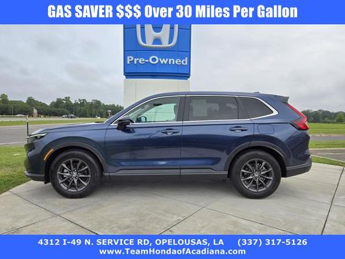 Canyon River Blue Metallic 2026 Honda CR-V EX-L 2WD