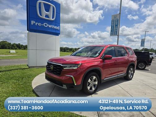 Radiant Red Metallic Ii 2025 Honda Pilot