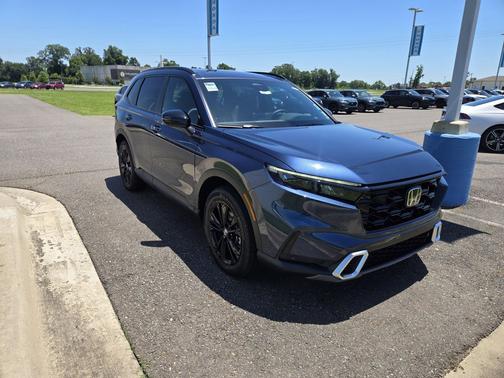 Canyon River Blue Metallic 2026 Honda CR-V Hybrid Sport Touring AWD