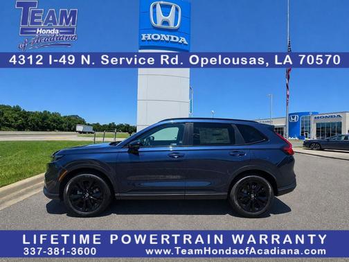 Canyon River Blue Metallic 2026 Honda CR-V Hybrid Sport Touring AWD