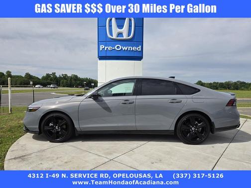 Urban Gray Pearl 2025 Honda Accord Hybrid