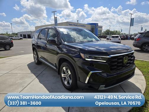 Crystal Black Pearl 2025 Honda Pilot