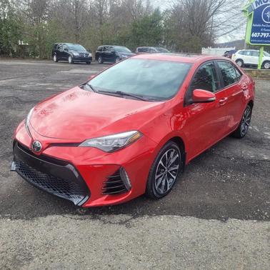 Barcelona Red Metallic 2019 Toyota Corolla XSE