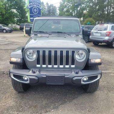 Gray 2021 Jeep Wrangler Unlimited Sahara
