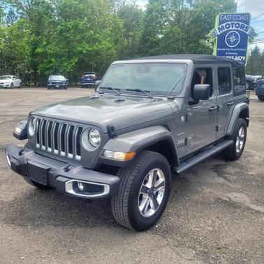 Gray 2021 Jeep Wrangler Unlimited Sahara