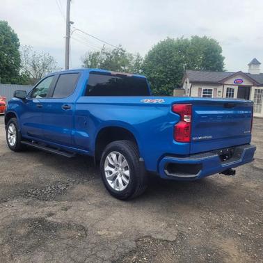Glacier Blue Metallic 2024 Chevrolet Silverado 1500 Custom