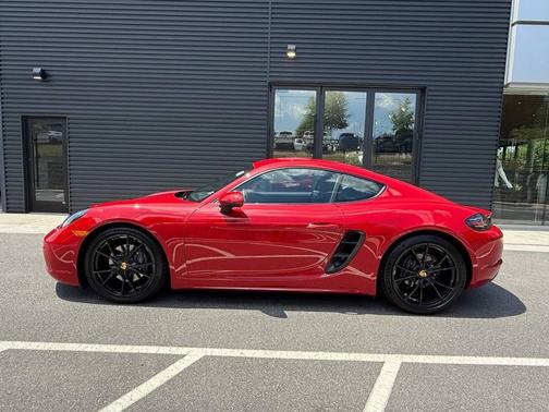 Carmine Red 2025 Porsche 718 Cayman