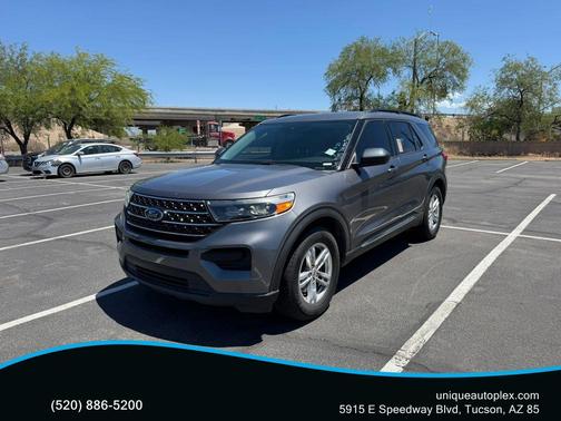Carbonized Gray Metallic 2021 Ford Explorer XLT