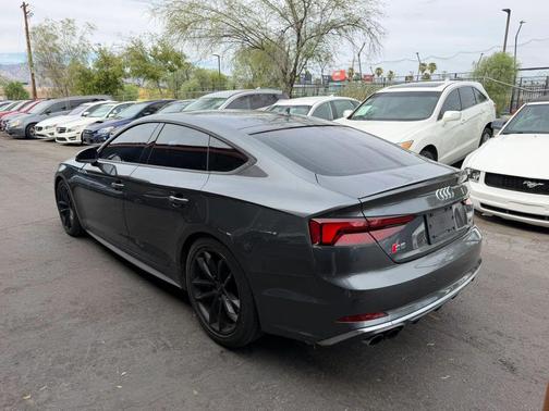 Gray 2018 Audi S5 Prestige Sedan 4D