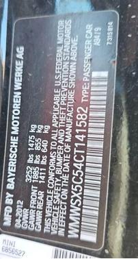 2012 MINI Cooper S Base