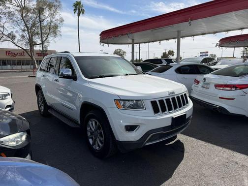 Bright White Clearcoat 2015 Jeep Grand Cherokee Limited