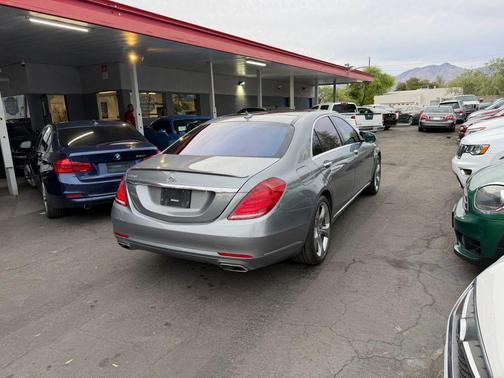 Silver 2015 Mercedes-Benz S-Class S 550 Sedan 4D