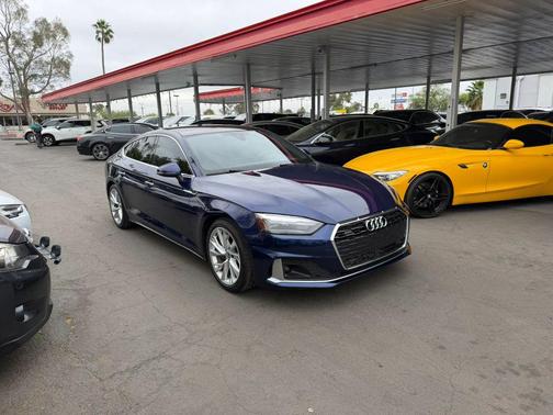 Navarra Blue Metallic 2020 Audi A5 Sportback 45 Premium