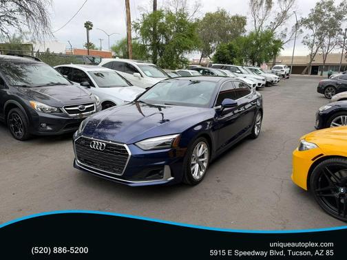 Navarra Blue Metallic 2020 Audi A5 Sportback 45 Premium