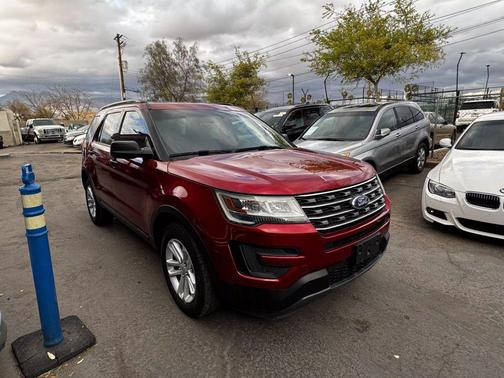 Burgandy 2016 Ford Explorer Sport