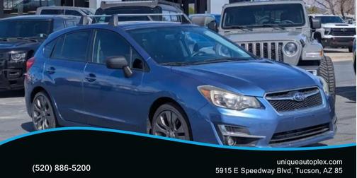 Quartz Blue Pearl 2015 Subaru Impreza 2.0i Premium