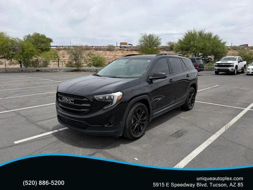 Ebony Twilight Metallic 2021 GMC Terrain SLT