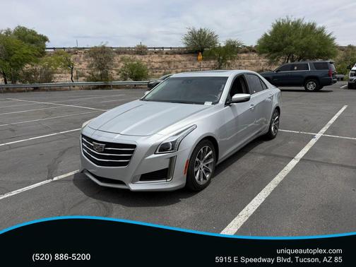 Radiant Silver Metallic 2016 Cadillac CTS 2.0L Turbo Luxury