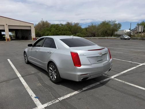 Radiant Silver Metallic 2016 Cadillac CTS 2.0L Turbo Luxury