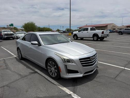 Radiant Silver Metallic 2016 Cadillac CTS 2.0L Turbo Luxury