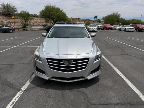 Radiant Silver Metallic 2016 Cadillac CTS 2.0L Turbo Luxury