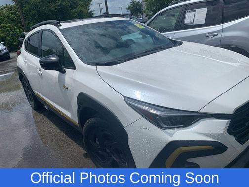 Crystal White Pearl 2024 Subaru Crosstrek Sport