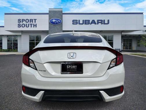 Platinum White Pearl 2019 Honda Civic EX