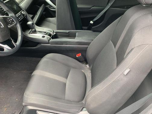 Platinum White Pearl 2019 Honda Civic EX